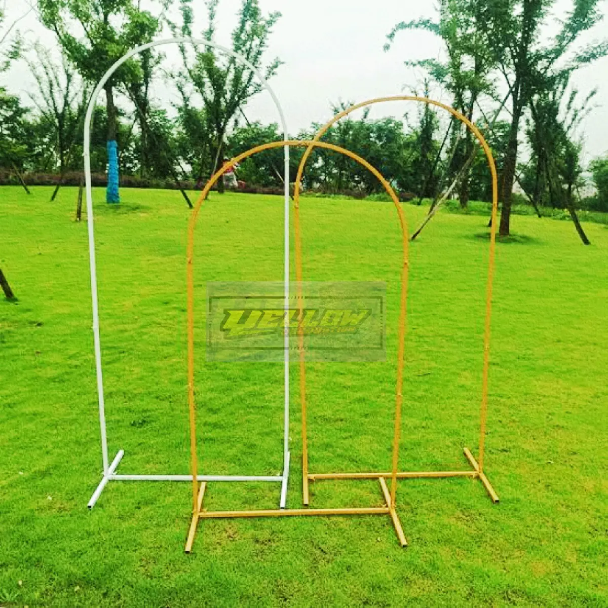 Ring oval dekorasi besi Ready stock