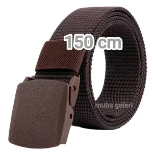 IKAT PINGGANG PRIA JUMBO ANTI X-RAY SABUK NILON KANVAS ANTI METAL DETECTOR GESPER JEPIT