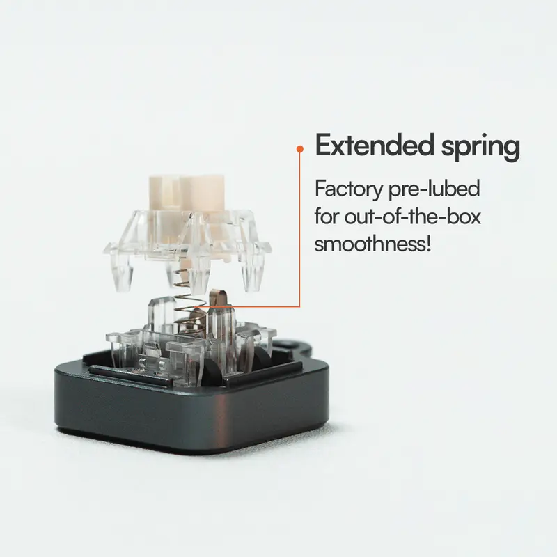 IVORY Linear Switch 45g by Press Play 2