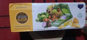 Product Review of XTBC Pemotong Sayur Multifungsi Dengan Kotak, Pemotongan Otomatis Irisan Kentang, Pasta Bawang Putih, Pemotong Sayur Cepat, Irisan Dan Potong Lobak Alat Buah Parutan Sayuran Dapur Kitchenware Pengiris Pengupas Pisau from 🥳**🥳 1