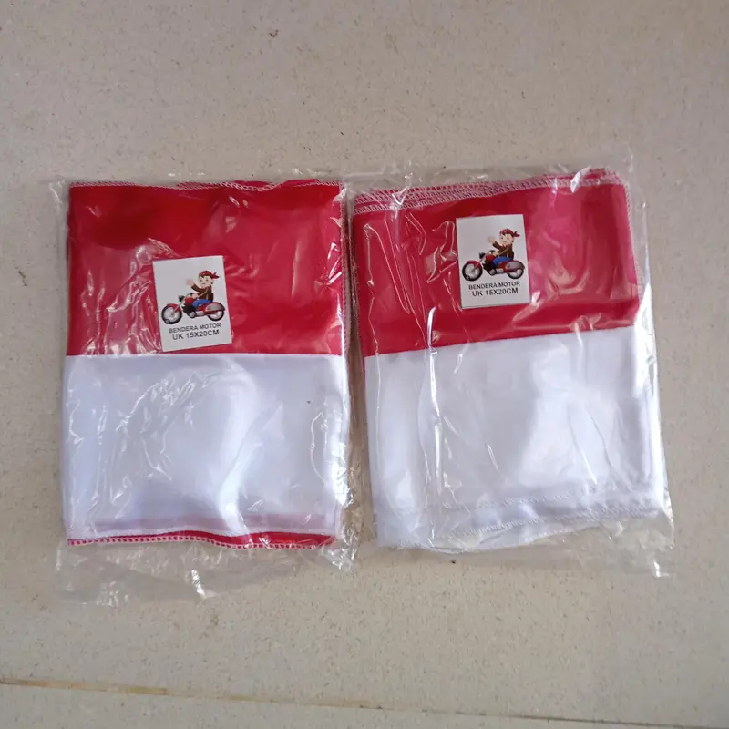 PROMO BENDERA MOTOR 1 KODI 20 BIJI UKURAN 15X20 CM (KODE L) 2