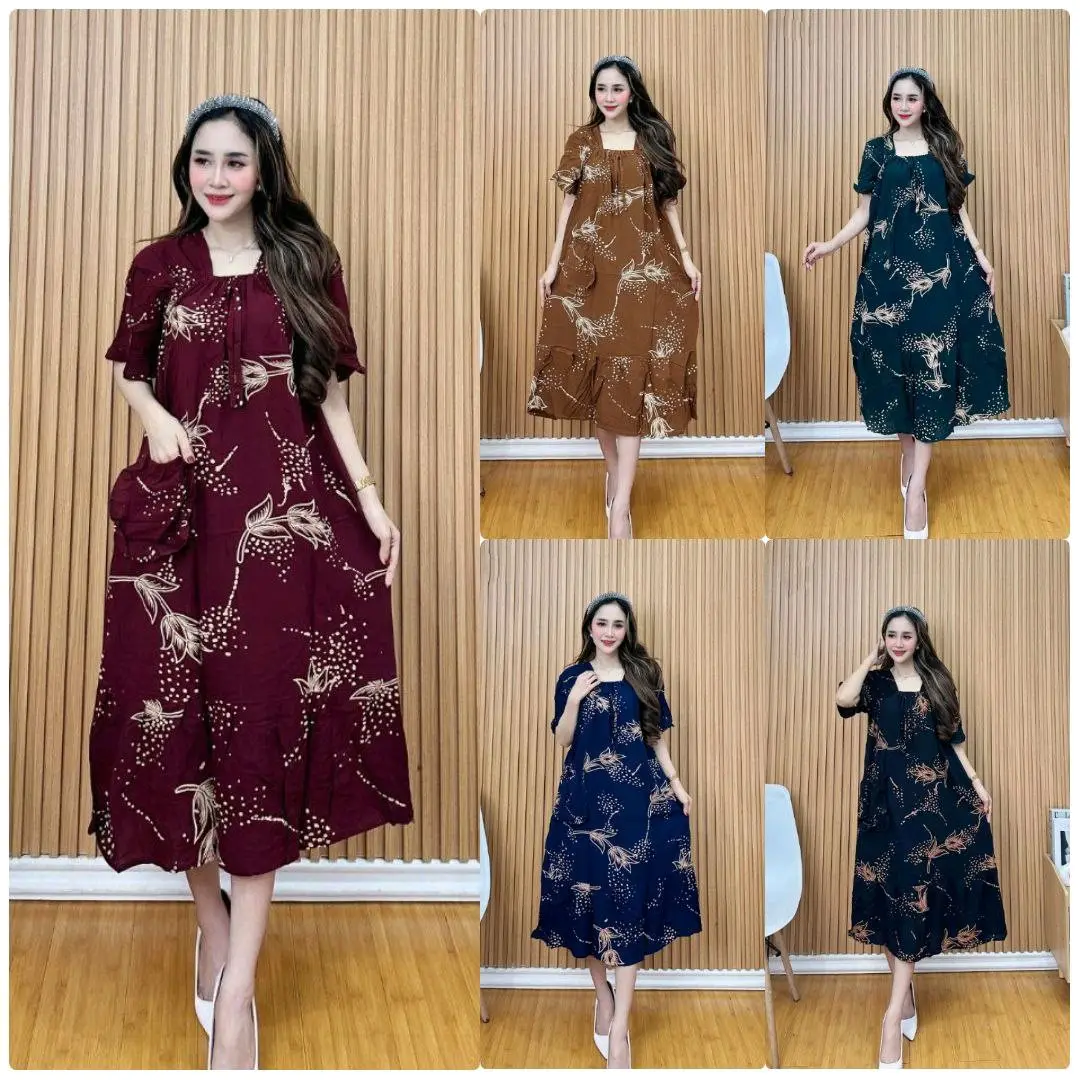 Daster Fuji Jumbo Lengan Rempel