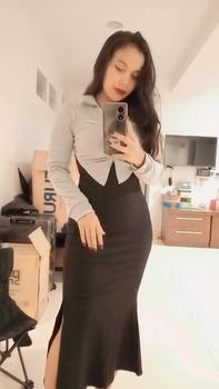 Product Review of Dress Basic Simple Knit Lembut Premium Bahan Melar Lengan Panjang Gaun Casual Bodycon Slim Sexy Wanita  Baju Home Dress Nyaman M436 from f** y**a 1