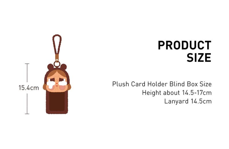 Product Introduction of POP MART CRYBABY Crying Again Series-Card Holder Blind Box CRYBABY Tear Factory Series Plush Card Cover Blind Box Trendy Crying Baby Accessories Gift Toys Salary card 6