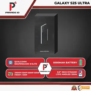 [ TIKTOK ] [ PID X WW ] SAMSUNG GALAXY S25 ULTRA ( 12GB/512GB ) GARANSI RESMI | SNAPDRAGONO 8 ELITE | 200MP ULTRA WIDE KAMERA | 45W SUPER FAST CHARGING | NFC | 6.9" INCH DYAMIC AMOLED 120Hz