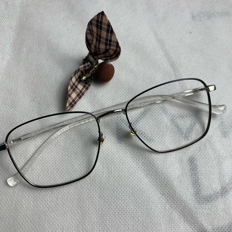 Kacamata Four a kotak 38069 pria/wanita kacamata fashion | kacamata minus | kacamata Plus | kacamata Cyl | kacamata Norma Eyewear Glasses 3