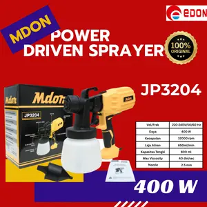 Semprotan cat listrik Nozzle plastik  Spraygun Electric MDON JP3204