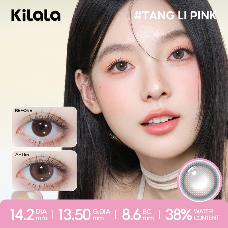 1 cặp kính áp tròng 6 tháng DIA 14.0-14.5mm độ cận 0-7 lens mềm mại màu sắc xinh đẹp nổi bật chất phong cách cosplay lens không thể thiếu vào lễ hội Halloween 4