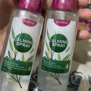 Pratista - (Bundling Hemat Membantu Menenangkan Jerawat) Face Mist Calming Spray Isi 2 Hidrasi