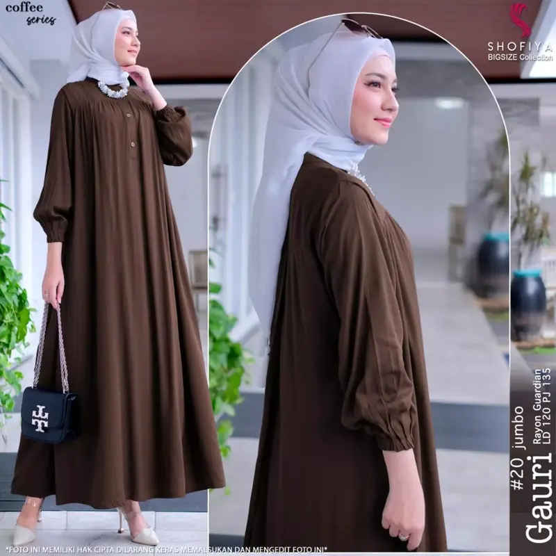 GAMIS GAURY GAMIS CRINKLE AIRFLOW TERBARU / GAMIS CRINKLE LD 110 gamis  maxmara 3