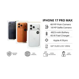 Apple iPhone 17 Pro Max 256GB | 512GB | 1TB | 2TB Garansi Resmi