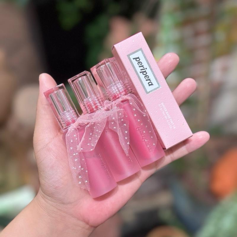 Son Tint Bóng Peripera Water Bare Tint Màu 15-16-17