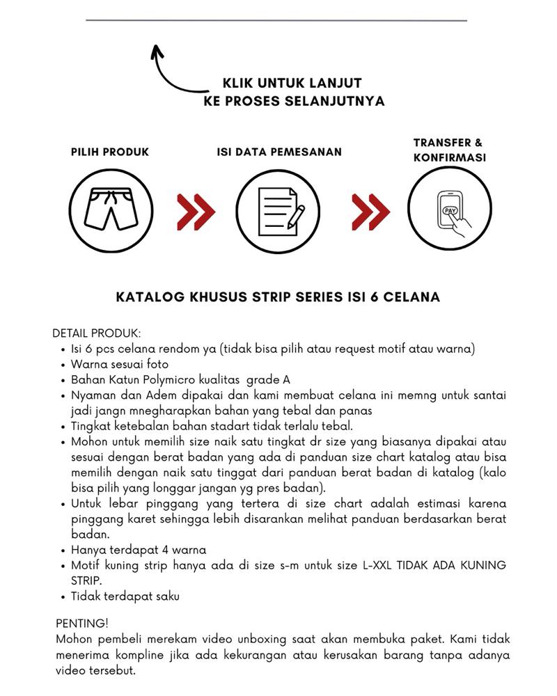 Product Introduction of KOLORANTOK ISI 6 STRIP SERIES  BOXER KOLOR MOTIF STRIP CELANA PENDEK UNISEX PRIA DAN WANITA MOTIF STRIP 2