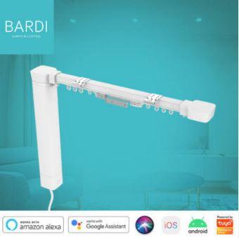 BARDI Smart Expandable Curtain Track and Motor Set Gorden Rel Otomatis 5