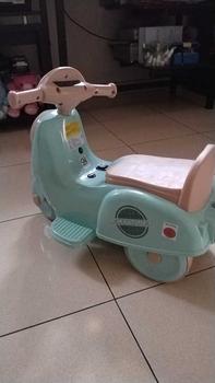 Product Review of RECHARGEABLE MOTORCYCLE MAINAN MOTOR AKI VESPA ANAK AKI DAN MANUAL EMT 2243 2in1 NEW PRODUCT EMT2243 from O**s 0
