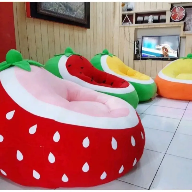 Sofa anak karakter buah lucu empuk 0