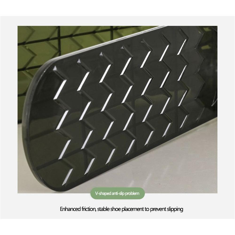 Organizer Sepatu 2 Susun Plastik Shoes Organizer Susun Adjustable Shoe Stacker | Simple Shoe Rack Organizer Plastic Space Saving Double Layer Adjustable Shoe Stand