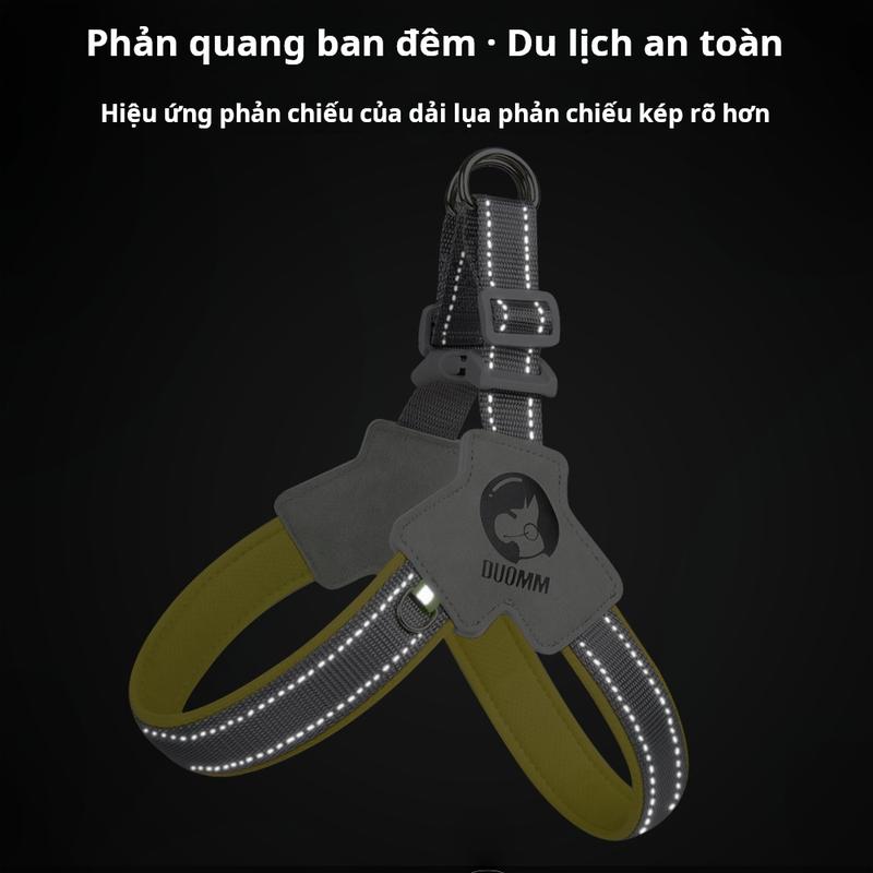 Dây Đai Phản Quang Cho Thú Cưng, Áo Vest Thoáng Khí Có Thể Điều Chỉnh, Dây Đeo Ngực Cho Chó Nhỏ, Vừa Và Lớn, Vòng Cổ Cho Chó Con Và Mèo, Phụ Kiện Cho Chó 7
