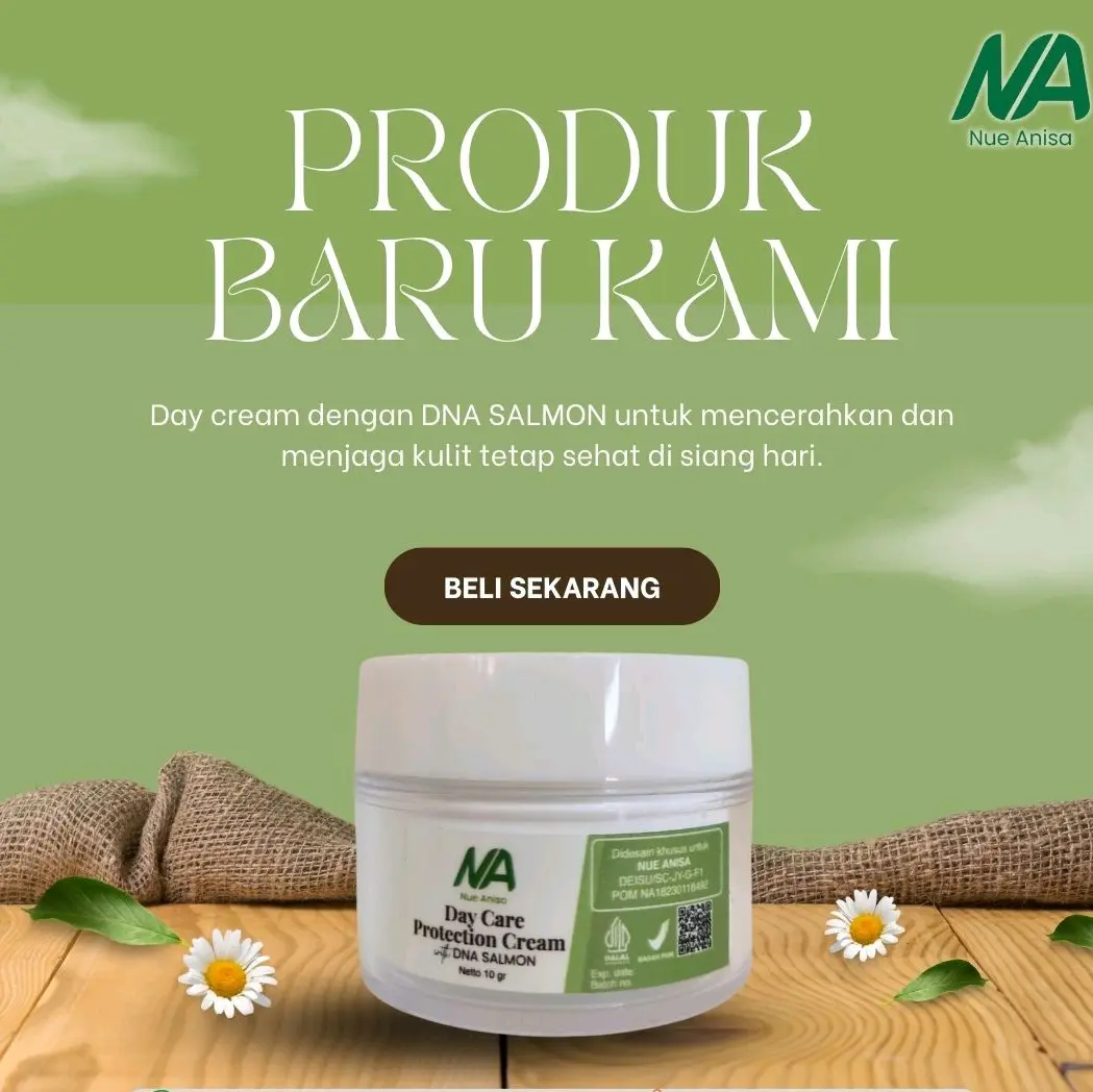 NA Nue Anisa Day Cream with DNA Salmon untuk Perawatan Wajah