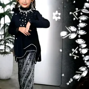 SET SERIES //SET KEBAYA BRUKAT STELAN ANAK // SETSERIES KEBAYA PAYET BRUKAT ANAK 5-12 tahun
