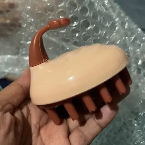 UNISO - SISIR KERAMAS PIJAT KEPALA SILIKON AKSESORIS SALON PERAWATAN RAMBUT