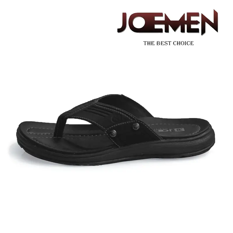 SANDAL KULIT ANTI PUTUS TERBARU 2025 Sendal Cowok S 20 Kasual Slop Selop Untuk Santai Kerja Laki Laki Casual Pria Sendal Kasual 8