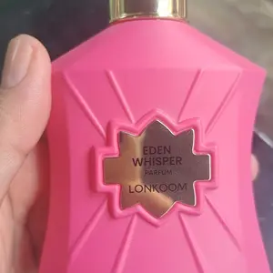 Lonkoom Eden Whisper/Eden's Fantasia Parfum 60ml Wanita Original Bahan Impor Eropa Ber-Sertifikat Halal Wudhu-Friendly