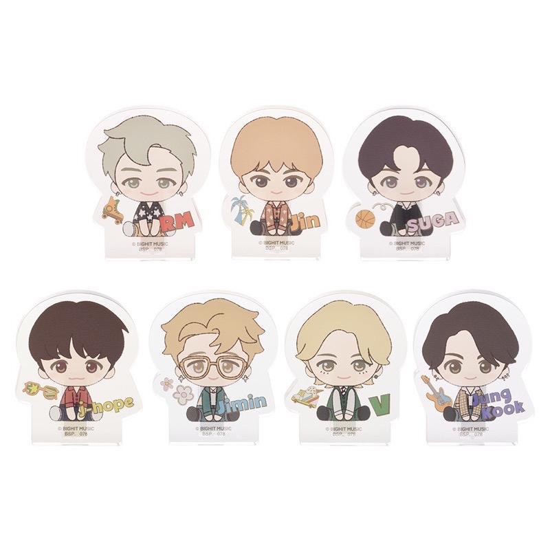 BTS Bangtan Dynamite Theme Acrylic Stand RM Namjoon Jin Suga Jhope Park Jimin Taehyung V Jungkook 0