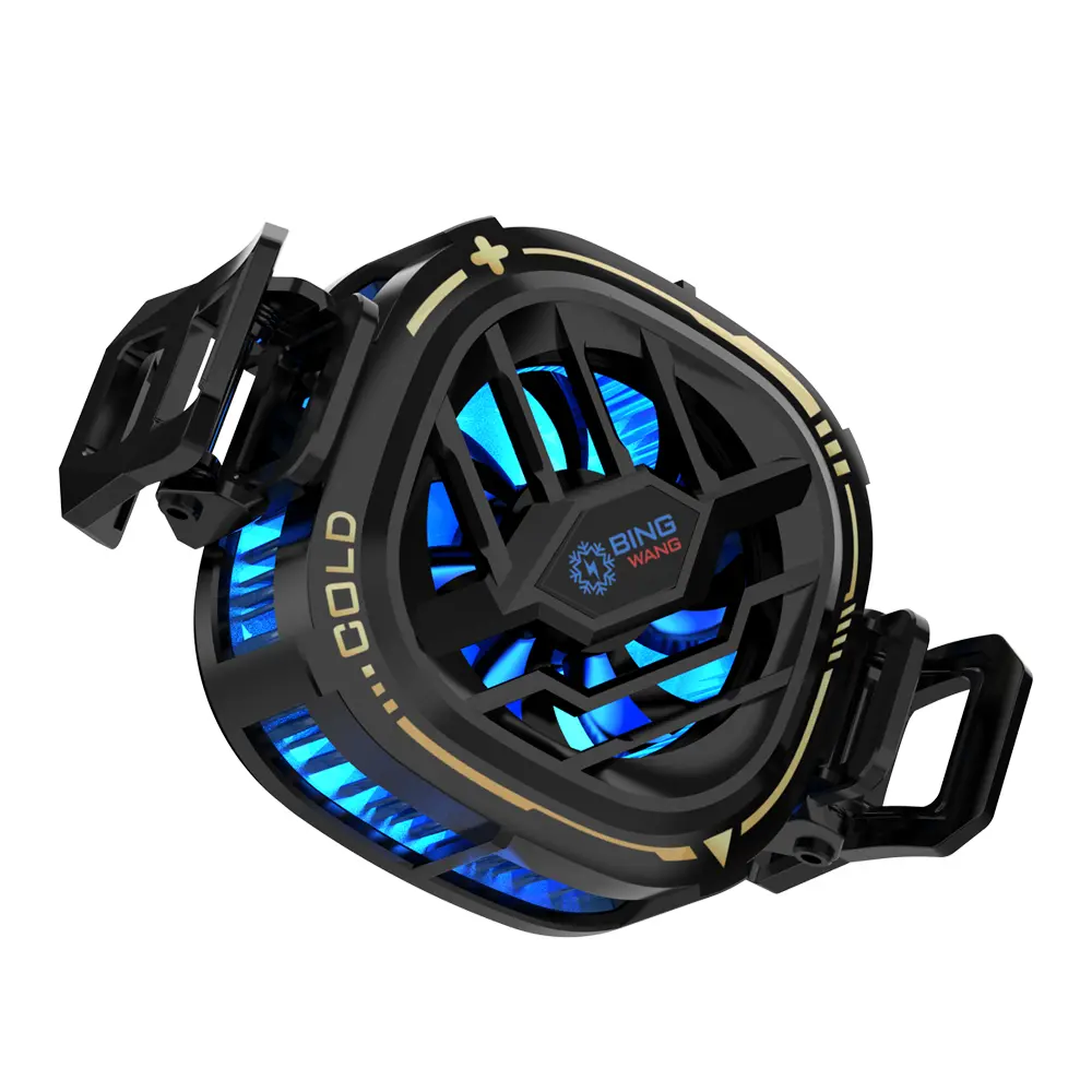 X76 LED Mobile Phone Semiconductor Refrigeration Radiator Adjustable Gaming/Live Streaming Heat Sink