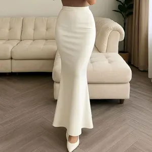 LM-COD Rok duyung lunar mermaid skrit basic Maxi Midi Wanita Terbaru Scuba Premium Tebal