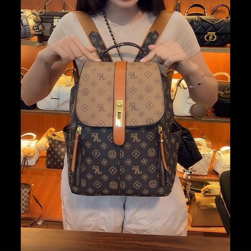   Hàng mới về  Balo nữ thời trang mới trẻ trung size 25cm bag da 