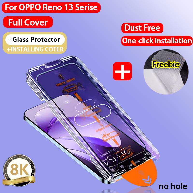 ฟิล์มกระจก, สำหรับ OPPO Reno 13, 13F, 14, 14F, 5G, กระจกนิรภัย, OPPO Reno 14 Pro 5G, ป้องกันสายลับ, 