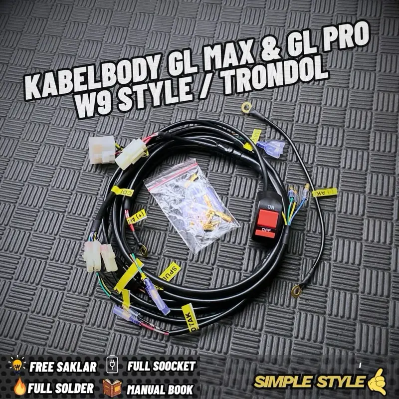 DC PRODUCT KABELBODY GL PRO/MAX TRONDOL SIMPEL STYLE W9