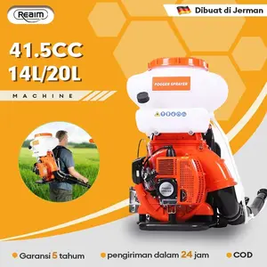 REAIM Knapsack Sprayer Mist Blower 14L/20L Untuk Pupur Cair Dan Kering Tangki