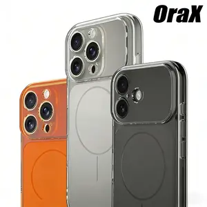 Casing ponsel untuk iPhone 17 Pro Max, 16 Pro Soft Case, 15 Plus Ultra Slim, 14, 13 Minimalis Matte, 12 Pro Max, dan 11