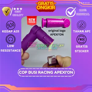 COP KOP CANGKLONG BUSI RACING APEXI'ON  Motorcycle Kendaraan Kendaraan Mesin