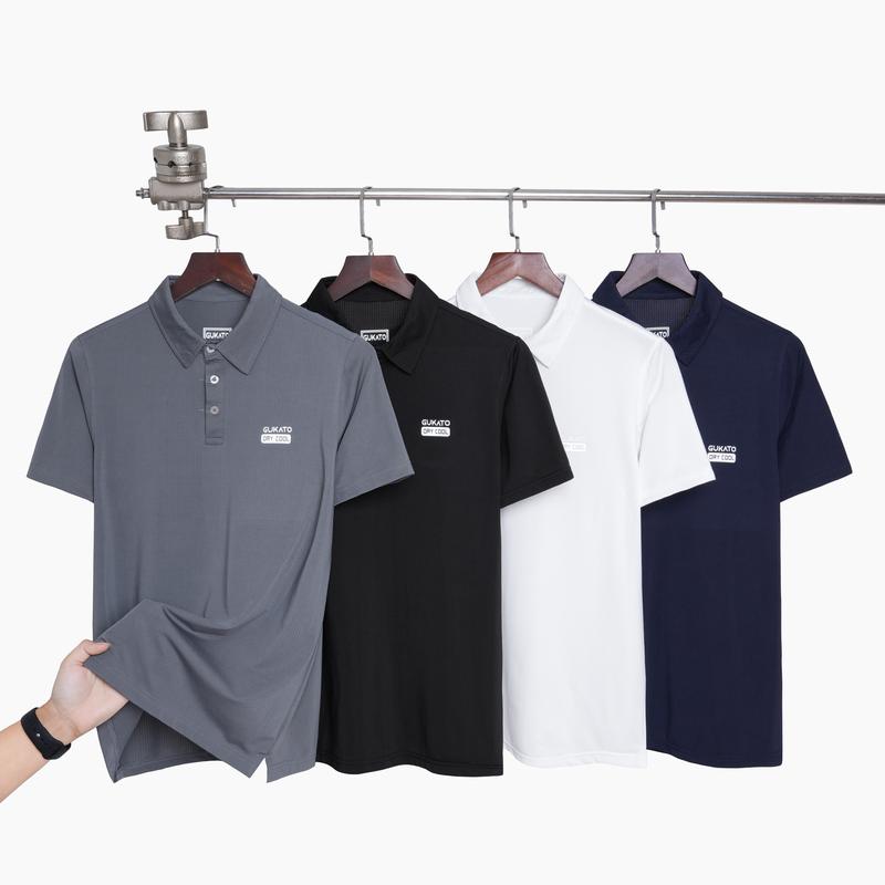 Áo Polo Nam Cổ Bẻ Vải Thể Thao Thông Hơi Coolmax Mát Mềm Và Co Giãn Thoải Mái APL302