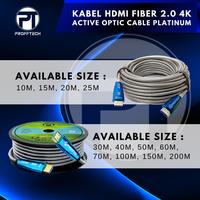 Gambar Kabel HDMI Fiber Optic Platinum Aktive (AOC).4k x 2k 2.0 2.1 UHD. -20M - 10M dari ProffTech Indonesia Kota Administrasi Jakarta Pusat 3 Tokopedia