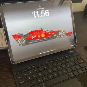 [EXCLUSIVE IRVAN GALIH] 2023 Magic Keyboard Gen 4 w LCD Display for iPad Pro 11 12.9 12 9 iPad Air 5 Air 4 10.9 Backlight LCD Display Keyboard Smart Cover