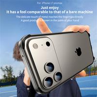 Frame Catatan Jual Hybrid Silicone Frame Aluminum Metal For iPhone 17 16 15 14 13 12 ...
