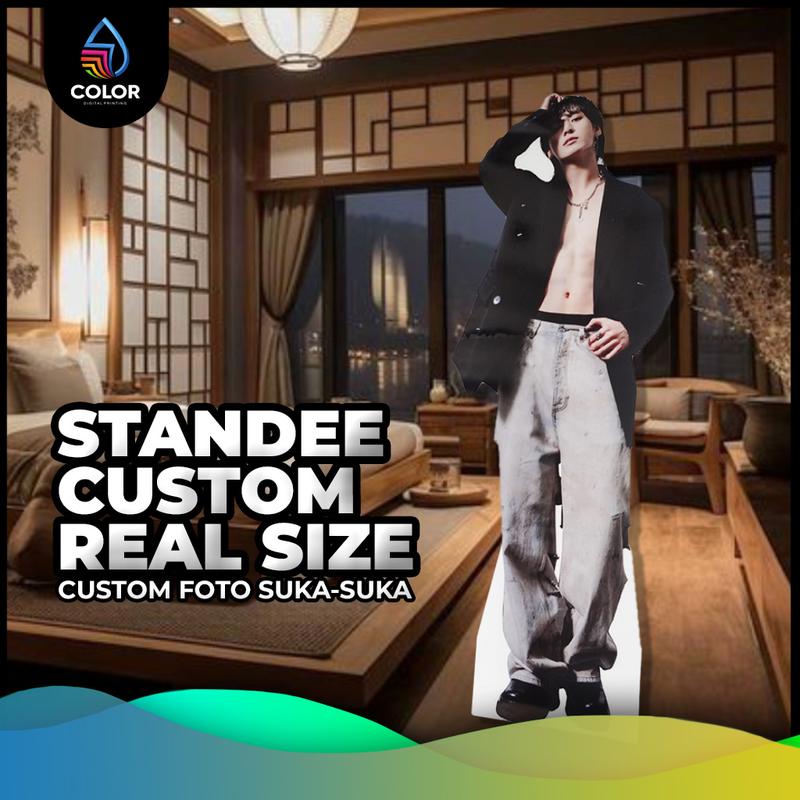 Standee Custom Real Size / Human Stande Figure Besar / Stande KPOP ...