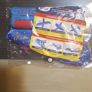 Mainan Anak Pesawat Terbang Berlampu / Mainan Pesawat Busa / Mainan Peluncur Pesawat / Mainan Pesawat Terbang Anti Rusak / Mainan Kreatif Anak Edukasi Aktivitas Outdoor / Mainan Permainan Orang Tua-anak