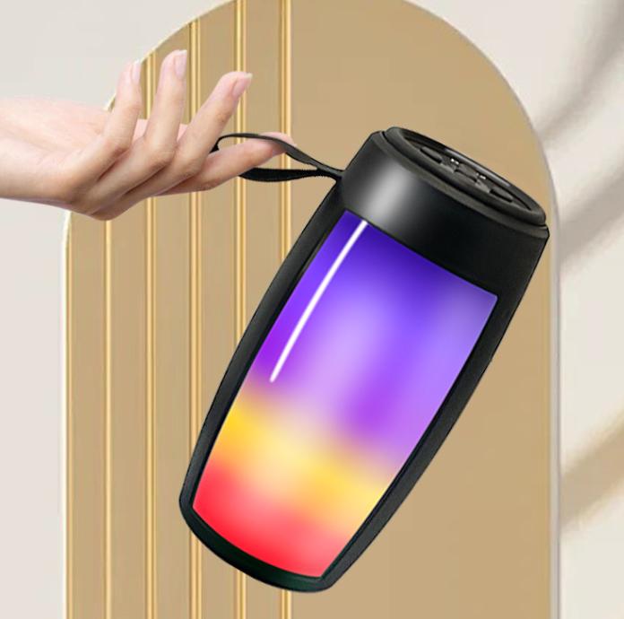 Product Introduction of Nhà sản xuất Loa siêu trầm Bluetooth nhiều màu sắc Loa nhỏ 3D nhiều màu sắc Loa di động có đèn nền Loa U Disk 1