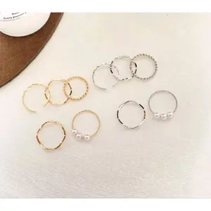 Cincin Korea Wanita 5 in 1 - Model Terbaru - Rings ring