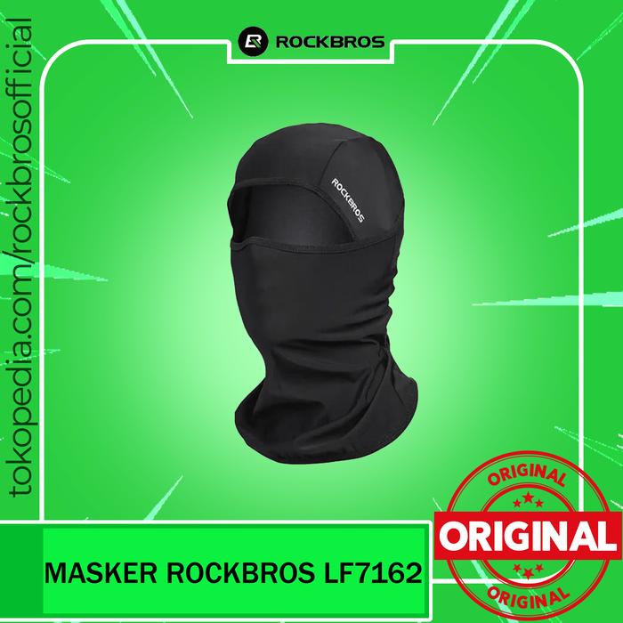 Gambar Rockbros Masker Sepeda LF7162 Balaclava Masker Motor Anti UV Scarf Ice Fabric Silk Anti UV Bahan Lembut Adem Nyaman Unisex Original dari Rockbrosindo Kota Surabaya Tokopedia