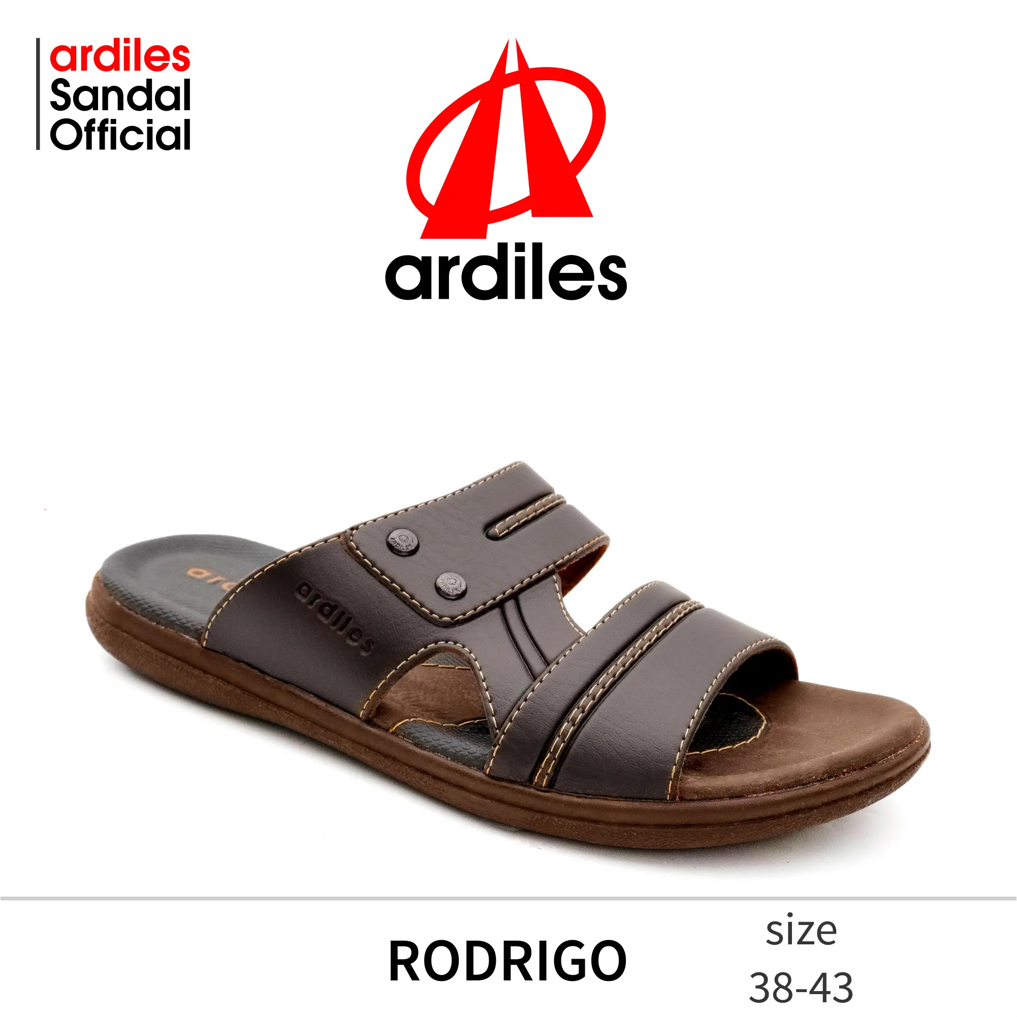 SALE ARDILES SANDAL SENDAL SELOP SLOP SLIP ON CASUAL SOPAN PRIA LAKI DEWASA RODRIGO