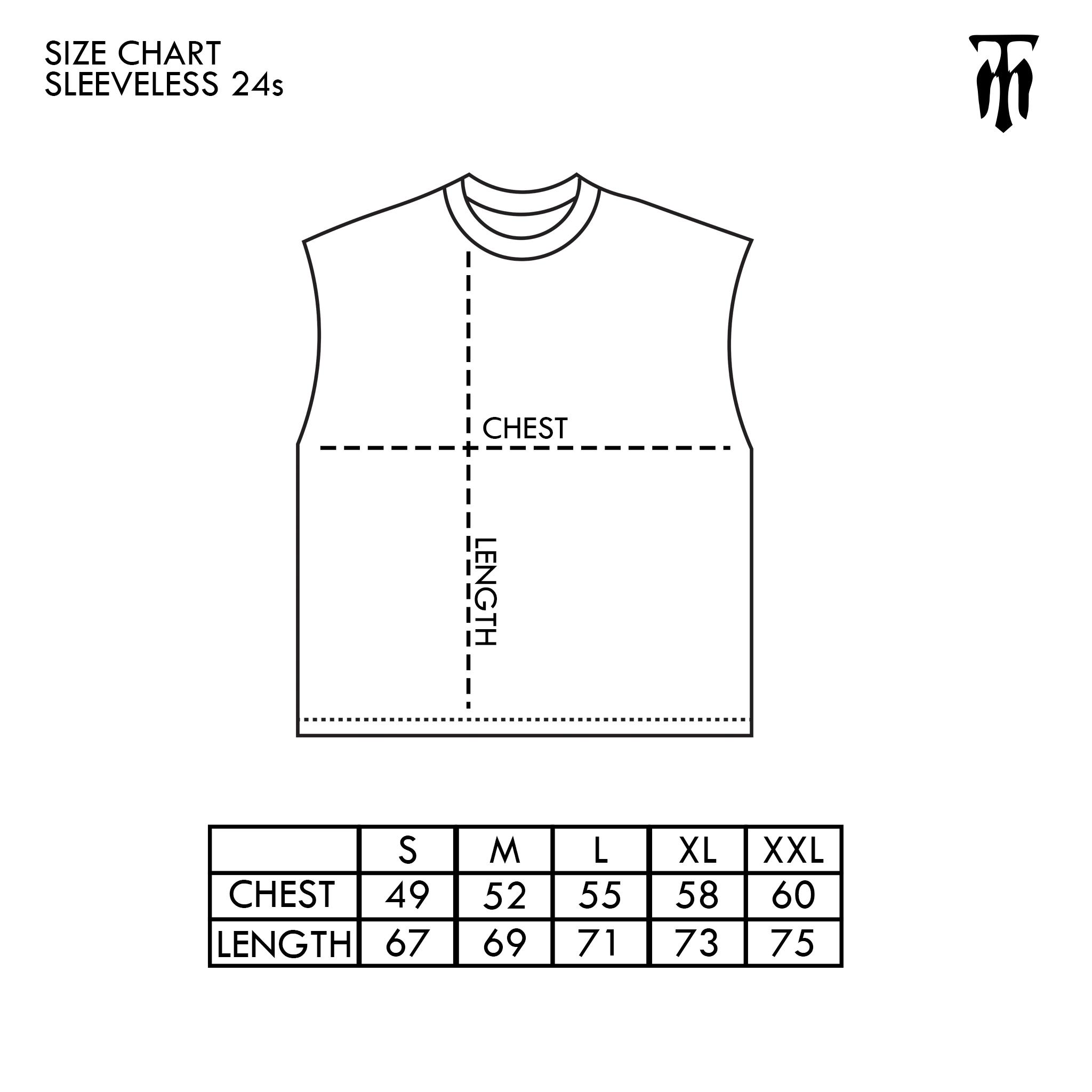 Mortegoclub Tshirt Kaos Sleeveless TIC TAC TOE 24s