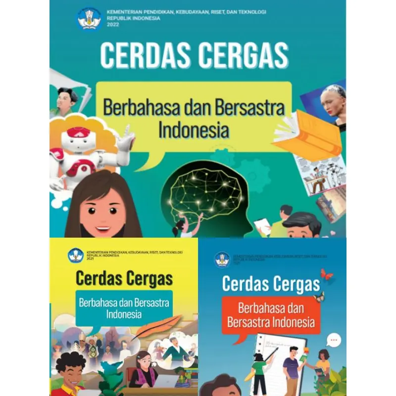 DIKNAS Cerdas Cergas Berbahasa dan Bersastra Indonesia SMA/SMK Kelas 10,11,12 Merdeka