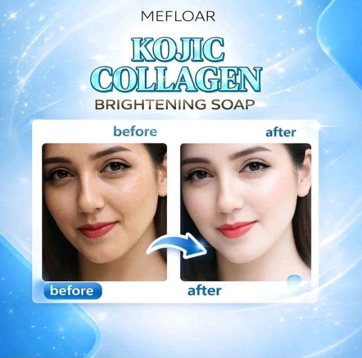[PROMO] Sabun KOJIC Collagen Soap 100G Sabun Mandi Memutihkan Badan dan Wajah ORI
