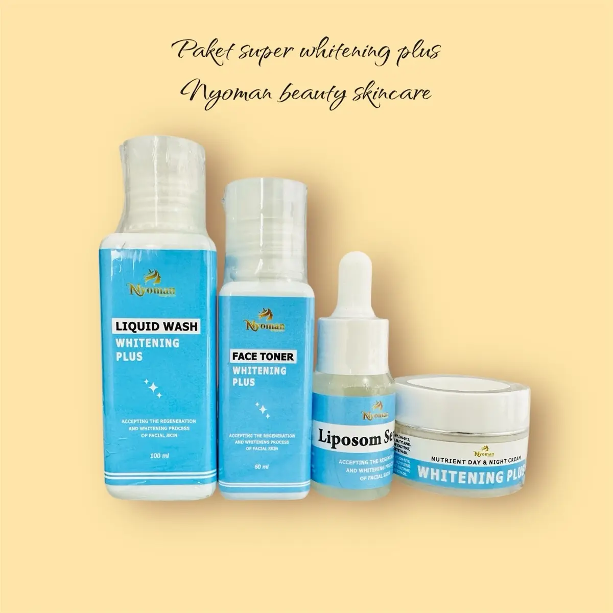 Paket super whitening plus nyoman beauty skincare